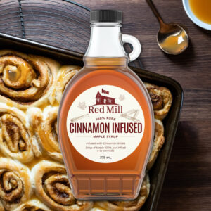 All Natural Ontario Cinnamon Infused Maple Syrup 375ml