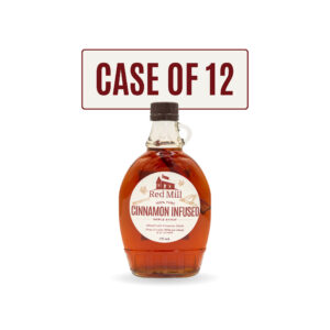 375ml Cinnamon Infused Maple Syrup Glass Bottle - Case of 12